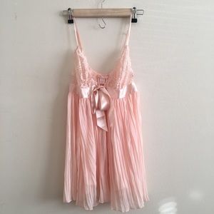 Pink Babydoll Lingerie